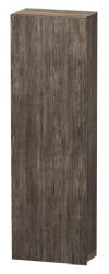 Пенал Duravit DuraStyle, 40x24x180 см, подвесной, (левый), с дверцей, с полкой, со стеклянными полками, цвет: сосна терра, в ванную комнату