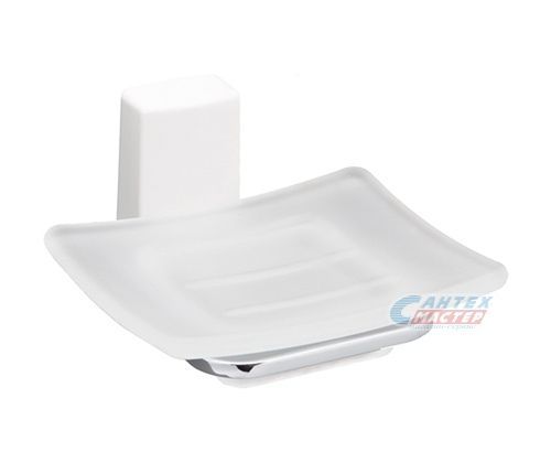 Мыльница Wasserkraft Leine K-5029WHITE настенная хром