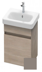 Тумба/шкафчик для консоли/столешницы Duravit DuraStyle под раковину 30х54,8х51,2 см, подвесная, ДСП, цвет: сосна серебристая/базальт, 1 выдвижной ящик, прямоугольная