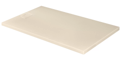 Душевой поддон Duravit Stonetto 160х100х5 см, минеральное литье DuraSolid, цвет: песочный, антискольжение, (без установочного комплекта, без экрана, без слива), прямоугольный
