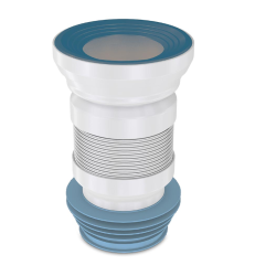 Гофра для унитаза Nova Plastik D110 мм, длина 350 мм (армированная)