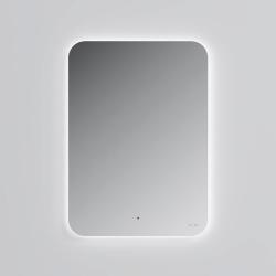 Зеркало AM.PM X-Joy, 50х70 см, с LED/ЛЕД-подсветкой, овальное, выключатель сенсорный, с диммером, для ванны, навесное/подвесное/настенное