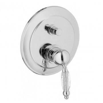 Смеситель для душа Webert Alexandra однорычажный, скрытого монтажа, керамический, настенный, без излива/шланга/лейки, латунь хром