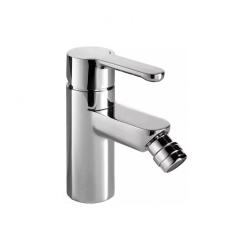 Смеситель для биде Bravat Stream, однорычажный, неповоротный, длина 103 мм, керамический картридж, латунь, цвет хром