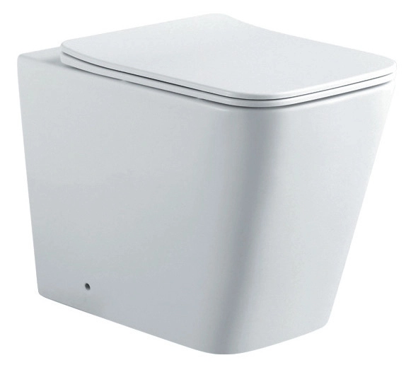 Комплект Aquatek Либра смывной бачок INS-0000019, унитаз напольный AQ1908N-00 с тонким сиденьем soft-close, кнопка белая KDI-0000030