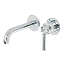 Смеситель для раковины Migliore Ermitage Mini, скрытого монтажа, однорычажный, неповоротный, длина излива 170 мм, керамический картридж, латунь, цвет хром