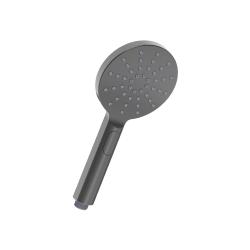Душевая лейка Lemark, округлая, с 3 режимами, размер 120х260 мм, пластик, цвет графит, для душа/ванной, душевой