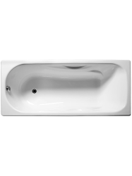 Ванна Wotte Comfort 180х80 см чугунная цвет белый без ручек/ножек, прямоугольная, пристенная