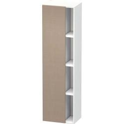 Пенал Duravit DuraStyle, 50x36x180 см, подвесной, (левый), с дверцей, с закрытыми/открытыми полками, цвет: лен/белый матовый, в ванную комнату