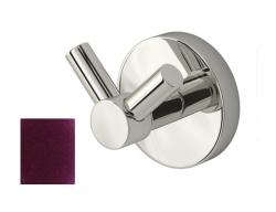 Вешалка Сунержа Виктория настенный L 50, для полотенцесушителя, нержавеющая сталь, цвет флок пурпурный