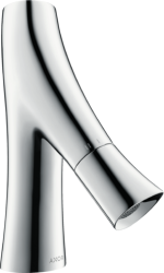 Смеситель для раковины Axor Starck Organic 50, для холодной воды, одновентильный, фиксированный излив, длина излива 10,9 см, керамический, латунь, цвет: хром, без сливного набора