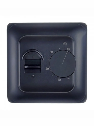 Терморегулятор механический RTC 70.26, черный, 86х86х46 мм rtc70.26black