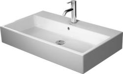 Раковина DURAVIT Vero Air, 80х47х16,5 см, подвесная, прямоугольная, санфарфор, цвет белый, 1 отверстие под смеситель, без перелива