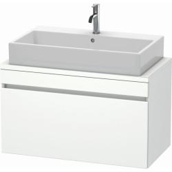 Тумба под раковину для консоли/столешницы Duravit DuraStyle 90х54,8х51,2 см, подвесная, ДСП, цвет: белый матовый, 1 выдвижной ящик, прямоугольная
