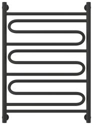 Полотенцесушитель Сунержа "Элегия+" 800х600 водяной, цвет матовый чёрный