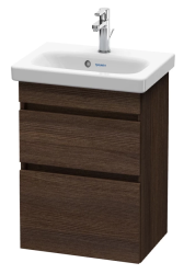 Тумба/шкафчик для консоли/столешницы Duravit DuraStyle под раковину 30х54,8х51,2 см, подвесная, ДСП, цвет: каштан темный, 2 выдвижных ящика, прямоугольная