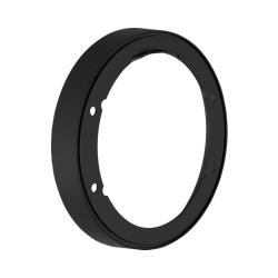 Удлинитель внешней части, Ø 150 мм Hansgrohe, металл, черный матовый, 2,2 см, круглый, подходит для всех готовых наборов для душа и ванны Ø 150 мм