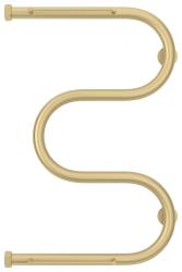 Полотенцесушитель Сунержа М-образный 2 полки 600х400 Н. Г. 1", водяной, цвет матовая шампань