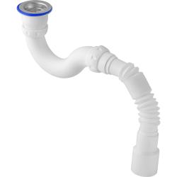 Сифон Unicorn G32 для душевого поддона с выпуском 1 1/2" х 40  гофра в комплекте Ø40×40/50 400 мм