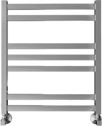 Полотенцесушитель Aquatek Лира водяной П7 500х600 мм хром, нержавеющая сталь, лесенка, подключение нижнее