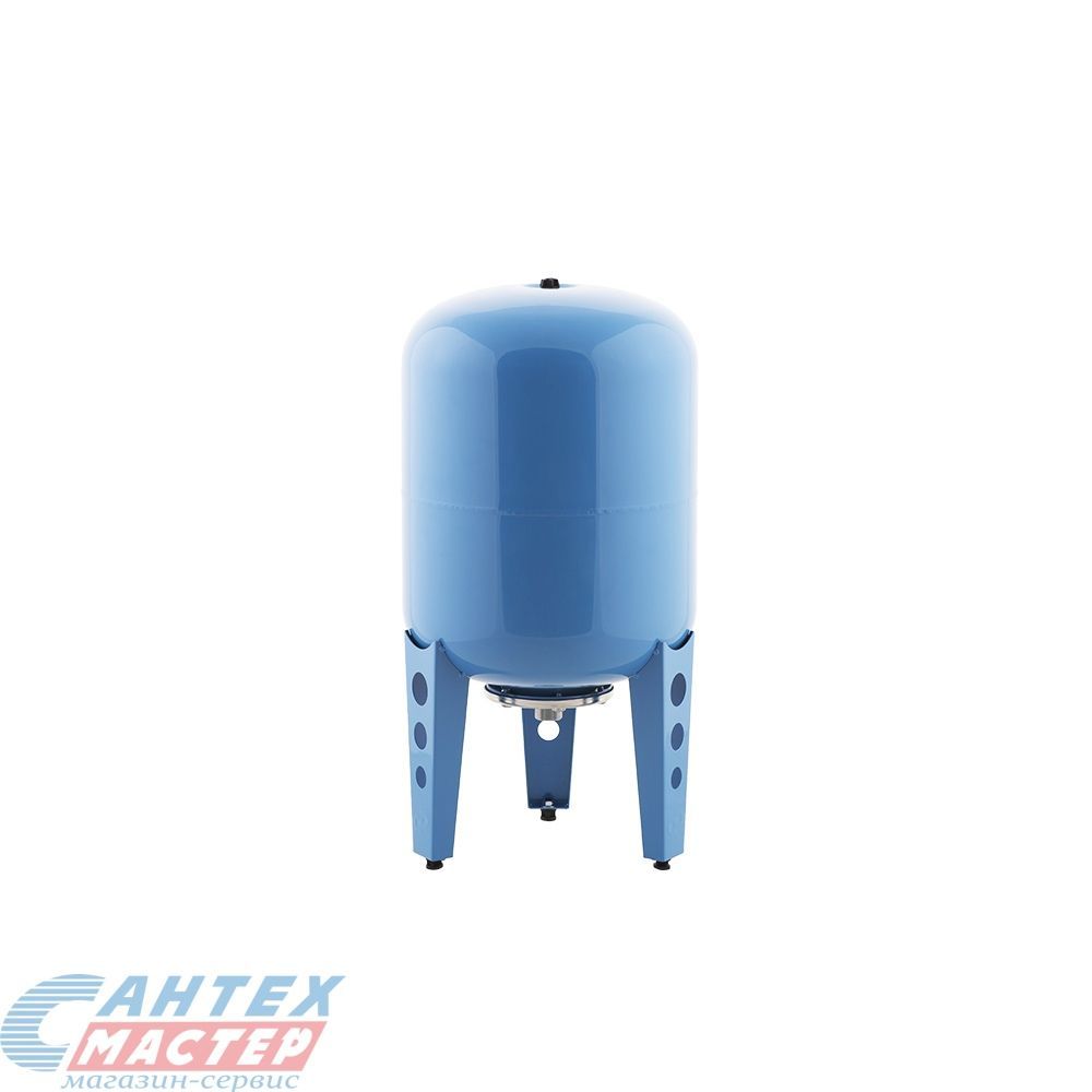 Бак расширительный 50 л (синий) Джилекс 50 В на ножках, на пол, вертикальный, мембранный, накопительный, напольный,  гидроаккумулятор 7054