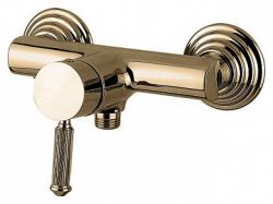 Смеситель для душа Cezares Olimp, настенный, однорычажный, без излива, керамический, латунь, цвет бронза