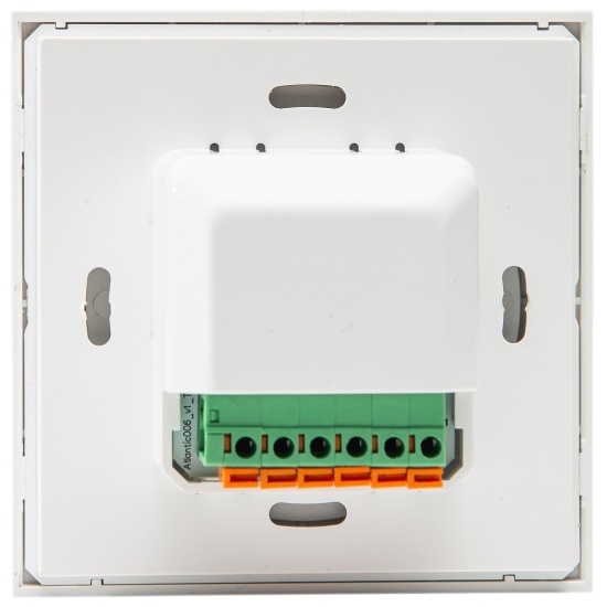 Терморегулятор механический Теплолюкс Solus 16 А (3,6 кВт), цвет белый, дисковый регулятор и кнопка включения/выключения, для управления теплым полом 100037050400