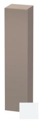 Пенал Duravit DuraStyle, 40x36x180 см, подвесной, (левый), с дверцей, с полкой, со стеклянными полками, цвет: белый матовый/базальт, в ванную комнату
