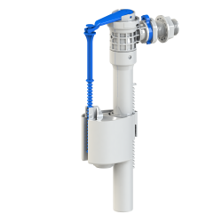 Впускной клапан KK-POL ZN3 боковой подвод воды 1/2" нр. штуцер пластик, для пластиковых и керамических бачков, заливной механизм