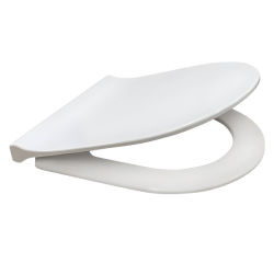 Cидение для унитаза Vitra, 36х5х43,5 см, дюропласт, цвет- белый, с крышкой, Soft Close (микролифт), округлое, стульчак