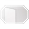 Зеркало BelBagno 120х80 см, с LED/ЛЕД-подсветкой, нестандартное, без антизапотевания, выключатель сенсорный, для ванны, навесное/подвесное/настенное