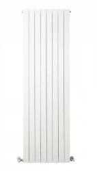 Радиатор Global Oscar 1600/8 алюминиевый, боковое подключение, для отопления квартиры, дома, водяные, мощность 3560 Вт, настенный, цвет белый