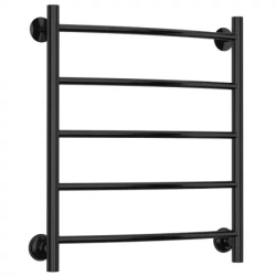 Полотенцесушитель Сунержа Стилье Версия-Н2 600х500, 5 перекладин, водяной, нижнее подключение, цвет чёрный