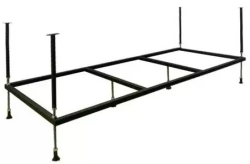 Каркас Pestan Veedi 160х70 см для ванны, стальной, цвет черный, четыре опоры, прямоугольный, правый/левый правосторонний/левосторонний, универсальный для ванны