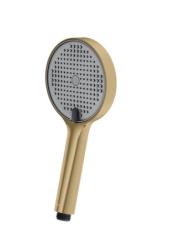 Душевая лейка IDDIS Aiger круглая, 4 режима, размер 120 мм, ABS-пластик, цвет золото матовое/темно-серый, для душа/ванной AIG4FMGi18