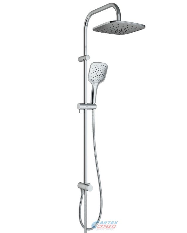 Душевой гарнитур Damixa Origin Evo с верхним душем 220 мм хром 978200000