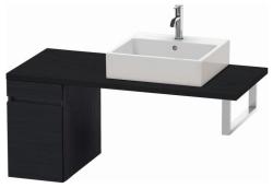 Тумба/шкафчик для консоли/столешницы Duravit DuraStyle под раковину 30х47,8х51,2 см, подвесная, ДСП, цвет: дуб черный, 2 выдвижных ящика, прямоугольная