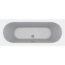 Ванна акриловая C-Bath Cora, 180х80 см, акриловая, цвет- белый, (без гидромассажа, рамы, фронтальной панели), слив-перелив, прямоугольная/пристенная, левосторонняя/правосторонняя, левая/правая, универсальная