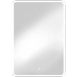 Зеркало Континент "Glamour Led", 70х100 см, с LED/ЛЕД-подсветкой, прямоугольное, выключатель сенсорный, для ванны, навесное/подвесное/настенное
