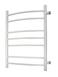 Полотенцесушитель MELODIA Classica 50*80*1" П7  м/о 60, нержавеющая сталь, водяной, цвет белый, боковое подключение 