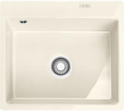 Мойка кухонная Franke MYTHOS MTK 210-58, 55х48,6 см, врезная, керамическая (Fraceram®), прямоугольная, цвет ваниль, без отверстия под смеситель, без крыла, слив-перелив, врезная в столещницу, для кухни