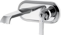 Смеситель для раковины Cezares Liberty встраиваемый, однорычажный, длина излива 180 мм, неповоротный, керамический, латунь, цвет хром, внутренний/скрытый монтаж