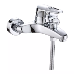 Смеситель для кухни/мойки VIEIR, однорычажный, поворотный, без излива, латунь, цвет хром