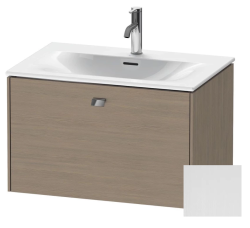 Тумба под раковину для консоли/столешницы Duravit DuraStyle 80х54,8х51,2 см, подвесная, ДСП, цвет: дуб терра/белый матовый, 1 выдвижной ящик, прямоугольная