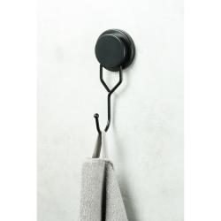 Крючок Fixsen Magic Black одинарный, черный матовый, настенный