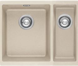 Мойка кухонная Franke SIRIUS SID 160, две чаши, 56х44 см, врезная, тектонит (Tectonite®), прямоугольная, цвет сахара, без отверстия под смеситель, без крыла, слив-перелив, врезная в столещницу, для кухни