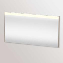 Зеркало Duravit Brioso, 132х70х3,5 см с LED/ЛЕД-подсветкой, прямоугольное, подвесное/настенное, цвет рамы: лен, настенный выключатель, для ванной