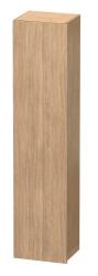 Пенал Duravit DuraStyle, 40x36x180 см, подвесной, (левый), с дверцей, с полкой, со стеклянными полками, цвет: дуб европейский, в ванную комнату