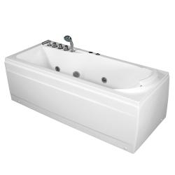 Ванна Gemy 172х77х65 акриловая с гидромассажем G9006-1.7 B L