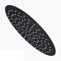 Верхний душ Raglo R451.56.06 круглая, 1 режим, размер 300 мм, нержавеющая сталь, цвет черный, для душа/ванной, на стену/на потолок